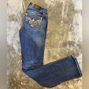 Miss Me slim boot cut size 27